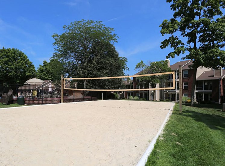 Sand Volleyball Court at apartments